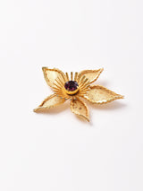 フラワーモチーフ ブローチ