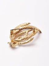 フェザーモチーフ ブローチ