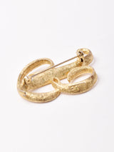 MAMSELLE イニシャルモチーフ ブローチ