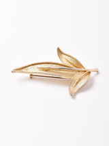 リーフモチーフ ブローチ