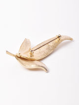 リーフモチーフ ブローチ