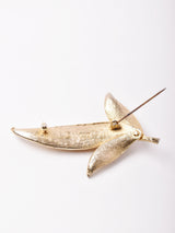 リーフモチーフ ブローチ