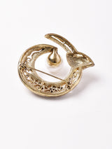 リーフモチーフ ブローチ