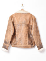 イングランド製 レザーボアジャケット