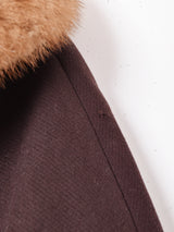 50's〜60's アメリカ製 ファーカラーコート