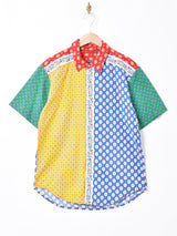 Lizwear プロバンス総柄 半袖シャツ