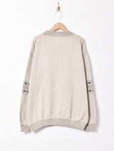 ラインデザインスウェットシャツ