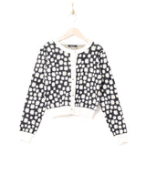 【2色展開】Meridianフラワー  カーディガン