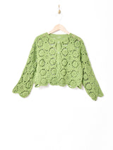 【5色展開】Meridianクロシェカーディガン