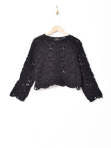 【4色展開】Meridianクロシェカーディガン