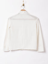 フランス製 ボウタイ ブラウス