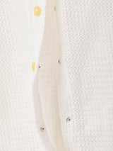 フランス製 ボウタイ ブラウス