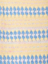 ボートネック デザインラインセーター