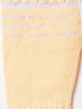 ボートネック デザインラインセーター