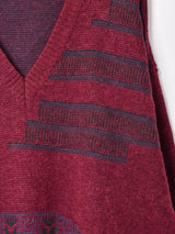 イタリア製 Vネックセーター