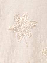 リーフデザインセーター