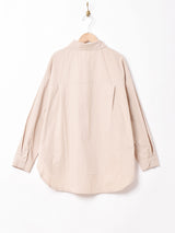 【3色展開】Meridianプレーン 長袖シャツ