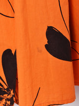 花柄フレアスカート