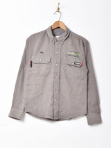 長袖 ワークシャツ