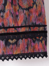 総柄 フレアスカート