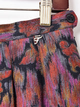 総柄 フレアスカート