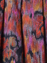 総柄 フレアスカート