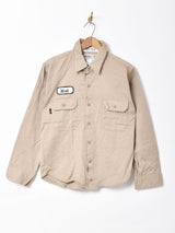 長袖 ワークシャツ