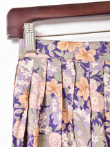 花柄 フレアスカート