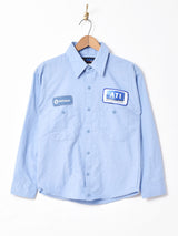 長袖 ワークシャツ