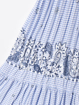 アメリカ製 ペイズリー柄スカート