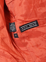 ノーカラーシルクジャケット