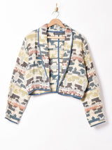 タペストリー ショートジャケット