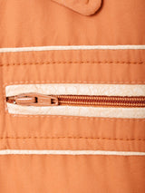 レザーパイピングジャケット