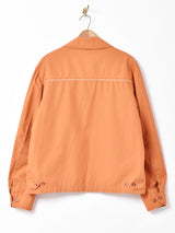 レザーパイピングジャケット