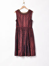 総柄 チロリアンワンピース