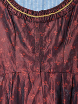 総柄 チロリアンワンピース