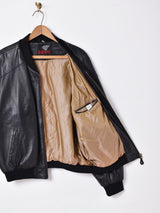 レザーブルゾン