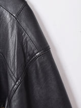 レザーブルゾン