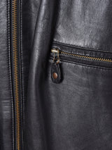 レザーブルゾン