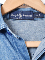 アメリカ製 Ralph Lauren デニムシャツワンピース