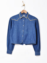 スダッズ 長袖デニムシャツ