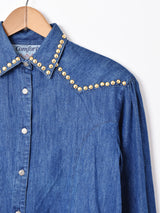 スダッズ 長袖デニムシャツ
