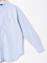 Ralph Lauren ワンポイント オックスフォード 長袖シャツ