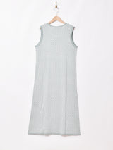 【2色展開】Meridianノースリーブ ニットワンピース