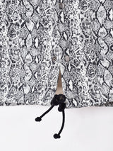 Backers パイソン柄 コーチジャケット