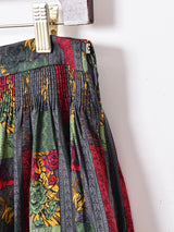 花柄 チロルスカート