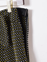 70's   ピンドット マキシスカート