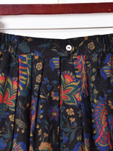 総柄 フレアスカート