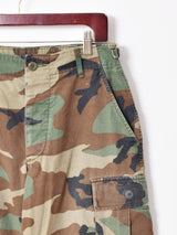 アメリカ軍 ウッドランドカモ カーゴパンツ W32
