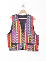 グアテマラ織りベスト
